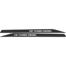 Bonnet Decals (Pair) for the Toyota LandCruiser Facelift 70 Series (2024-)