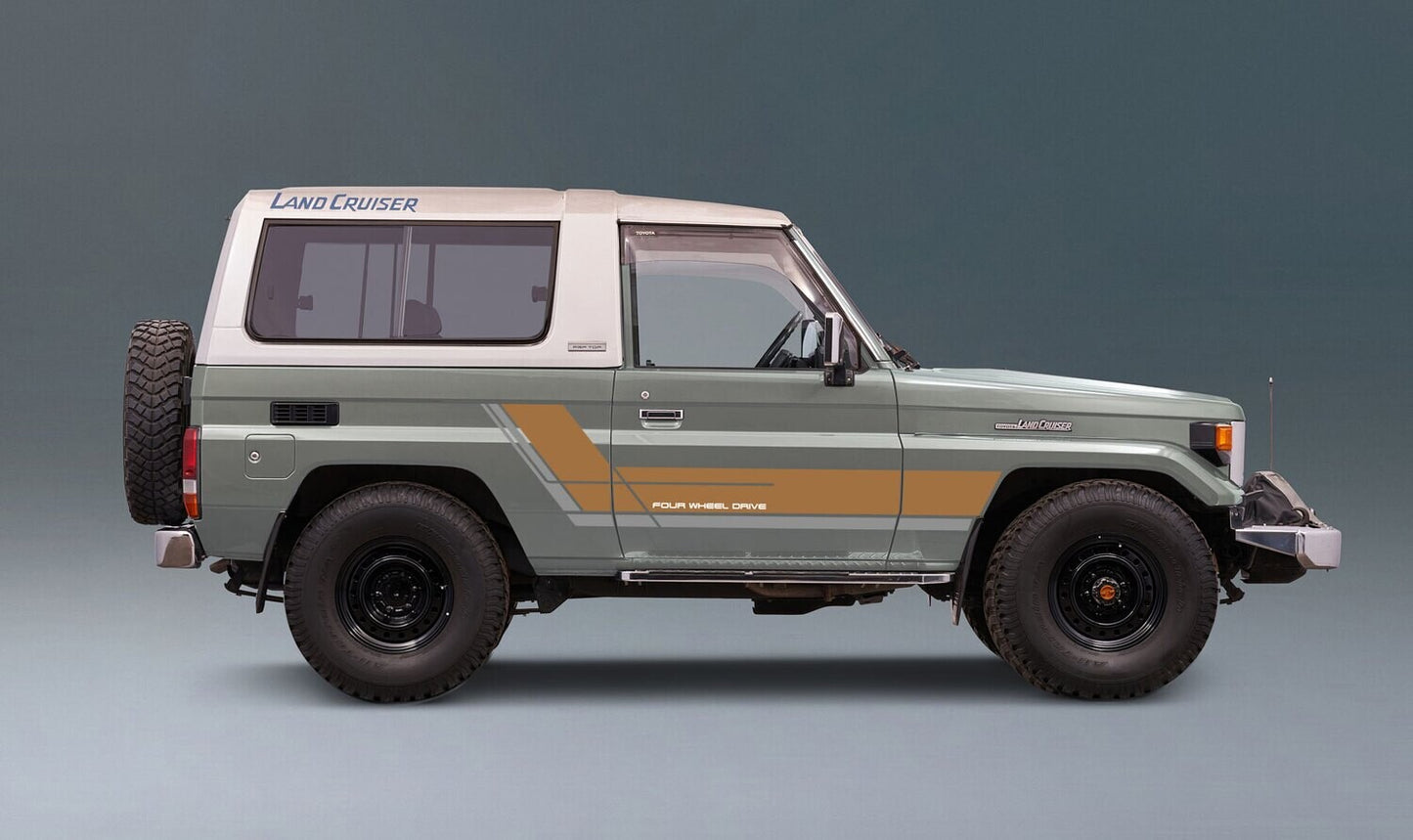 Touge source image 7 for Decal Body Stripe Kit (Fairbridge) - 73/74 Series (1984–1990)