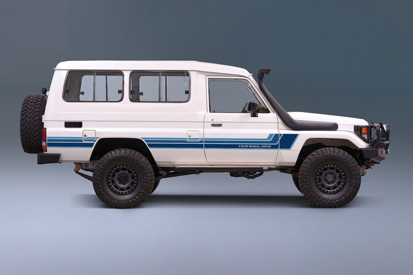 Touge source image 1 for Decal Body Stripe Kit (Renmark Type-1) - 75 Series (1985–1999)