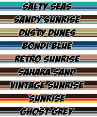 78 Series Decal Body Stripe Kit (Mount Isa)