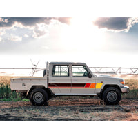 Decal Body Stripe Kit (Cobar) - 79 Series Dual Cab (2012-)