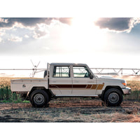Decal Body Stripe Kit (Cobar) - 79 Series Dual Cab (2012-)
