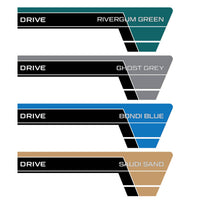 Decal Body Stripe Kit (Toowoomba) for the Toyota LandCruiser 75 Series (1985–1999) (view 4)