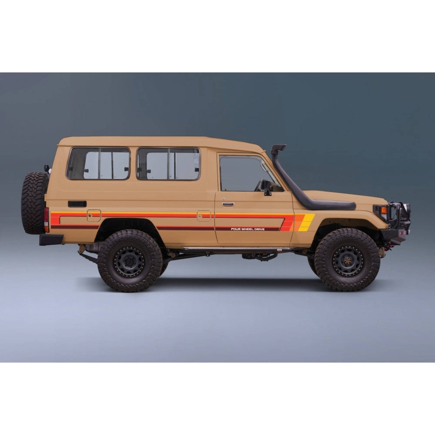 Decal Body Stripe Kit (Tweed) - 75 Series (1985–1999)