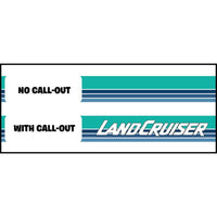 Decal Body Stripe Kit (Mount Isa) - 78 Series Troop Carrier (1999-)