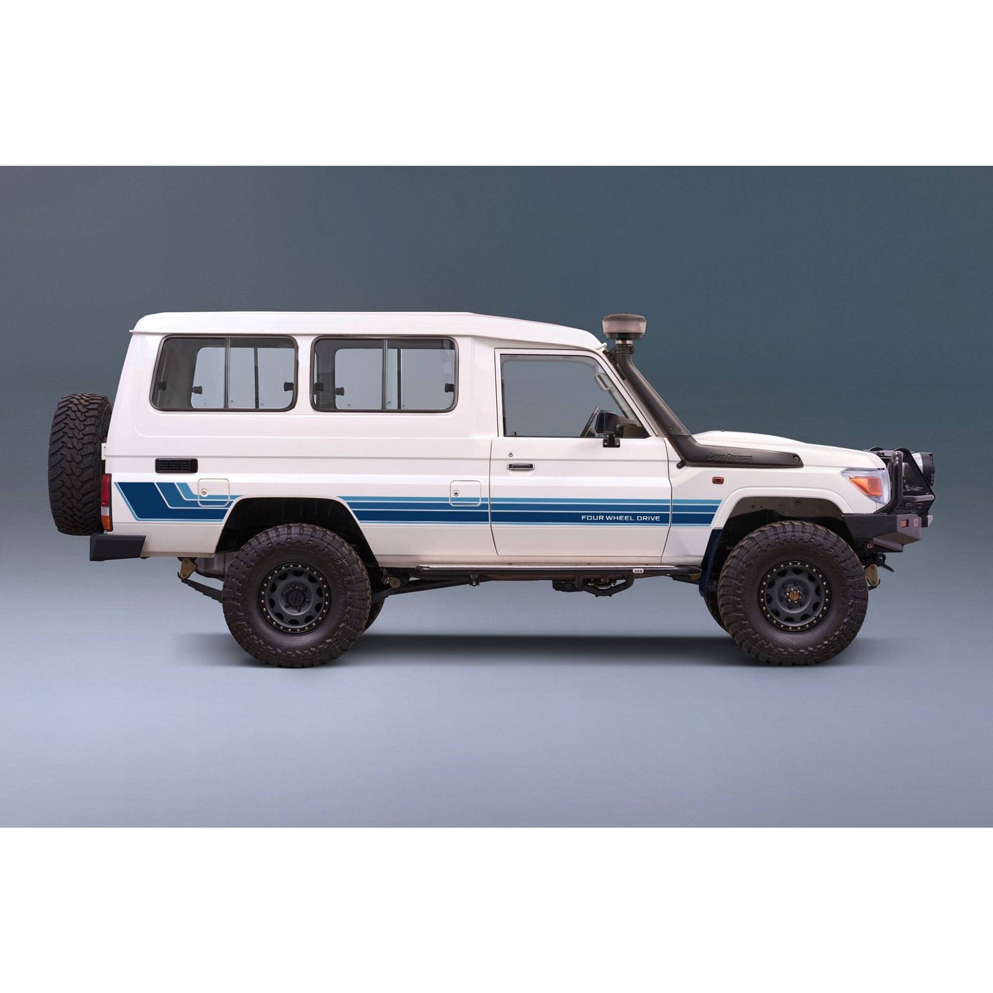 Decal Body Stripe Kit (Renmark Type-2) - 78 Series Troop Carrier (1999-)