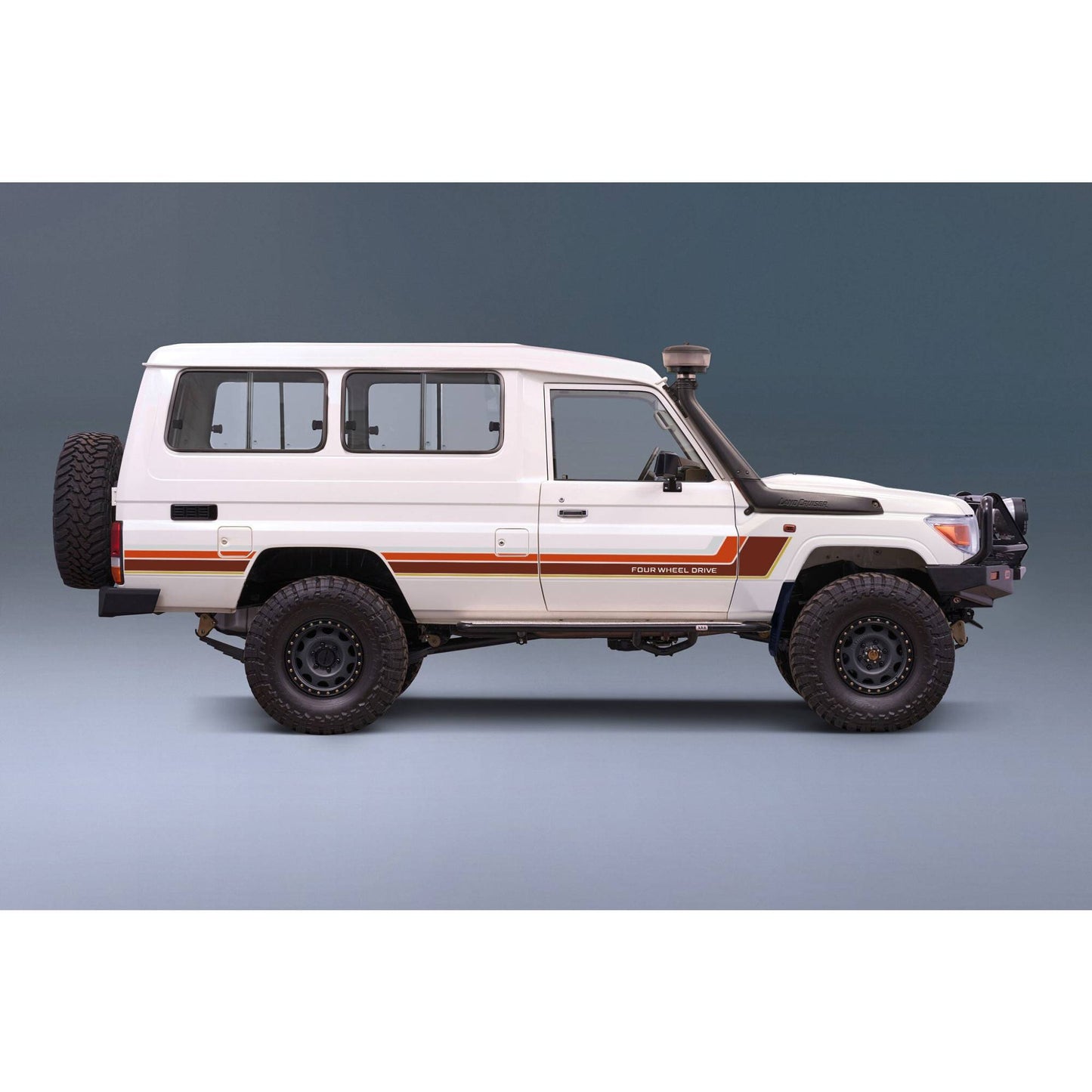 Decal Body Stripe Kit (Renmark Type-1) - 78 Series Troop Carrier (1999-)