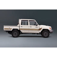 Decal Body Stripe Kit (Townsville) for the Toyota LandCruiser 79 Series Dual Cab (2012-) (view 5)