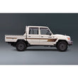 Decal Body Stripe Kit (Broome) for the Toyota LandCruiser 79 Series Dual Cab (2012-) (view 7)