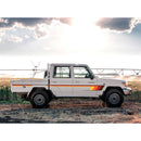 Decal Body Stripe Kit (Broome) for the Toyota LandCruiser 79 Series Dual Cab (2012-) (view 9)