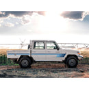 Decal Body Stripe Kit (Broome) for the Toyota LandCruiser 79 Series Dual Cab (2012-) (view 10)