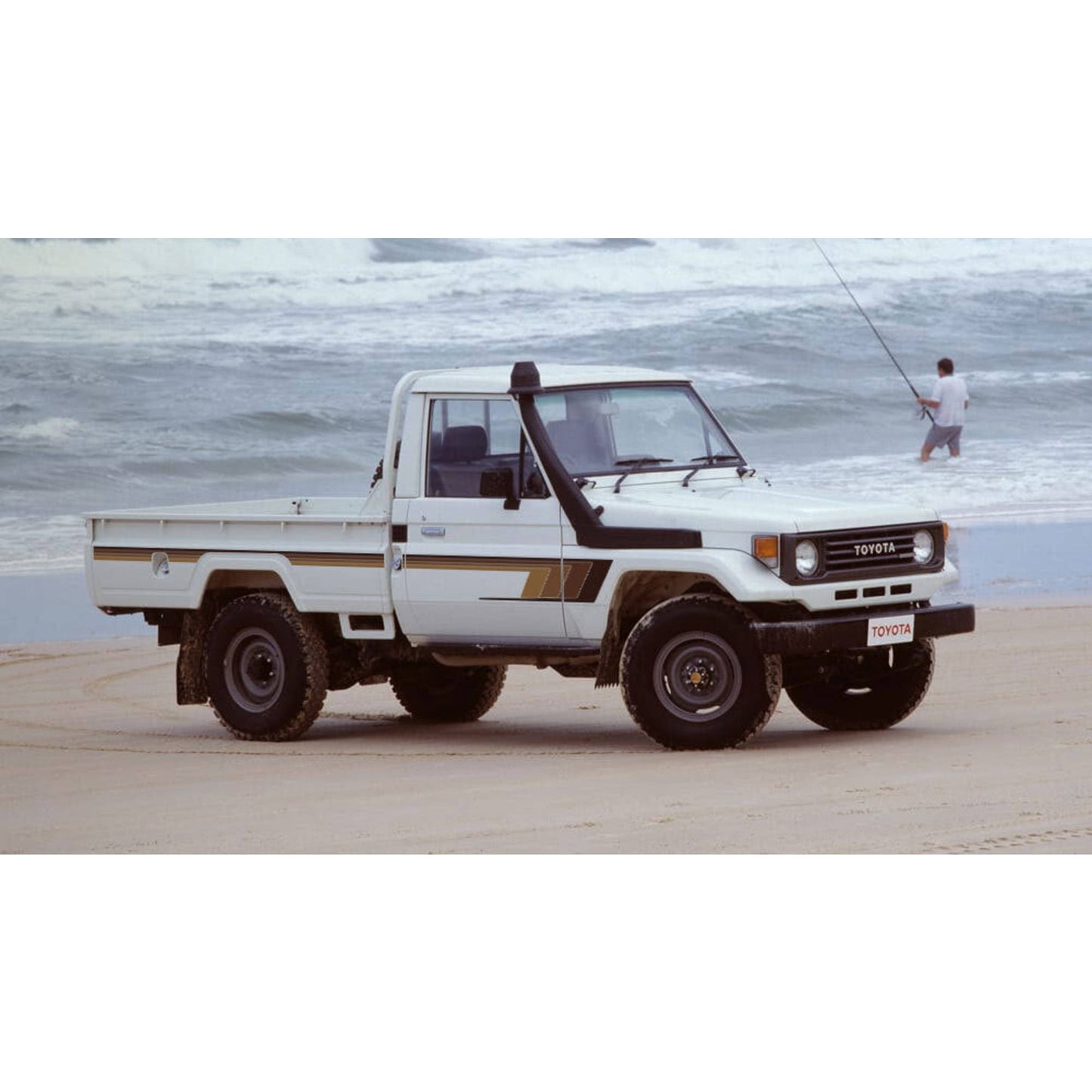 Decal Body Stripe Kit (Broome) - 75/79 Series Single Cab (1985-)
