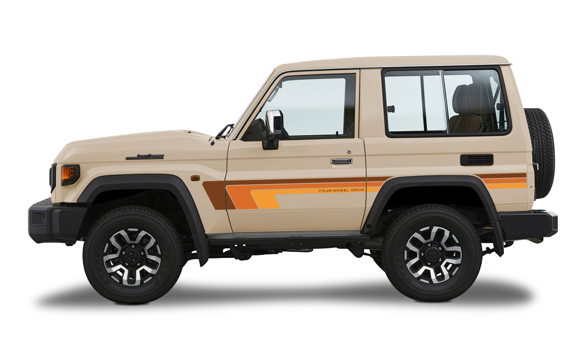 70 Series Land Cruiser Decal Body Stripe Kit (Ballina) -  71 Series (2023-)