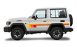70 Series Land Cruiser Decal Body Stripe Kit (Ballina) -  71 Series (2023-)