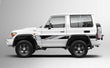 70 Series Land Cruiser Decal Body Stripe Kit (Barossa) -  71 Series (2023-)