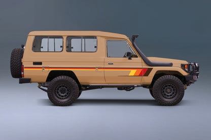 70 Series Land Cruiser Decal Body Stripe Kit (Broome) - 75 Series (1985–1999)
