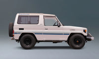 70 Series Land Cruiser Decal Body Stripe Kit (Brussels) - 73/74 Series (1984–1990)