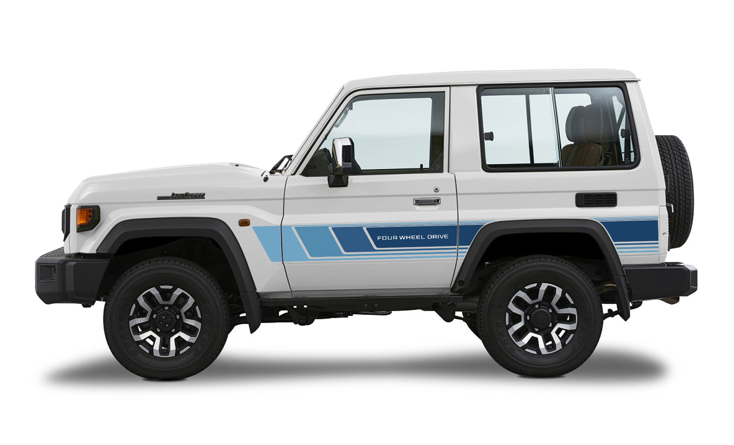 70 Series Land Cruiser Decal Body Stripe Kit (Cobar) -  71 Series (2023-)