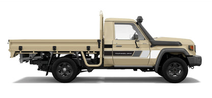 70 Series Land Cruiser Decal Body Stripe Kit (Cobar) - 79 Series Single Cab (1999-)