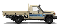 70 Series Land Cruiser Decal Body Stripe Kit (Cobar) - 79 Series Single Cab (1999-)