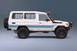 70 Series Land Cruiser Decal Body Stripe Kit (Kiah River) - 78 Series Troop Carrier (1999-)