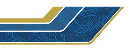 70 Series Land Cruiser Decal Body Stripe Kit (Limited Edition Topographic Renmark) - 76 Series (2007-)