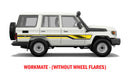 70 Series Land Cruiser Decal Body Stripe Kit (Mecca) - 76 Series (2007-)
