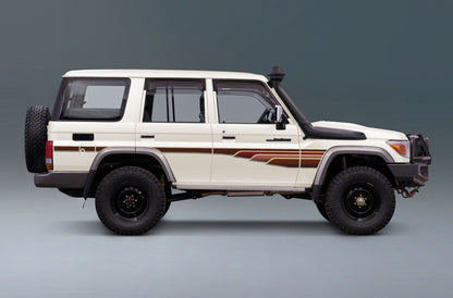70 Series Land Cruiser Decal Body Stripe Kit (Muscat) - 76 Series (2007-)