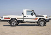70 Series Land Cruiser Decal Body Stripe Kit (Townsville) - 79 Series Single Cab (1999-)