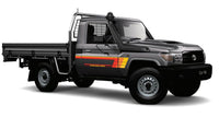 70 Series Land Cruiser Decal Body Stripe Kit (Tweed) - 75/79 Series Single Cab (1985-)