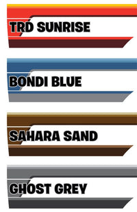 70 Series Land Cruiser Decal Body Stripe Kit (Tweed) - 75/79 Series Single Cab (1985-)