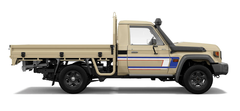 Decals for 79 Series Single Cab Land Cruiser – 70 Series Store