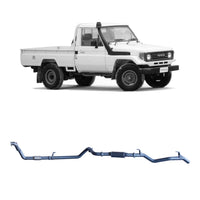 70 Series Land Cruiser Extreme Duty Exhaust - 78 Series (01/1990 - 01/2007), 75 Series (03/1990 - 11/1999)