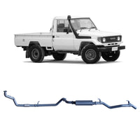 70 Series Land Cruiser Extreme Duty Exhaust - 78 Series (01/1990 - 01/2007), 75 Series (03/1990 - 11/1999)