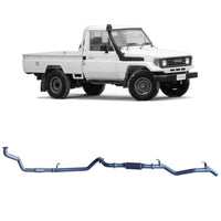 70 Series Land Cruiser Extreme Duty Exhaust - 78 Series (01/1990 - 01/2007), 75 Series (03/1990 - 11/1999)