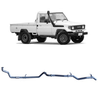 70 Series Land Cruiser Extreme Duty Exhaust - 78 Series (01/1990 - 01/2007), 75 Series (03/1990 - 11/1999)