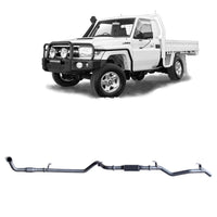 70 Series Land Cruiser Extreme Duty Exhaust - 79 Series 4.2L TD (01/2001 - 01/2007)