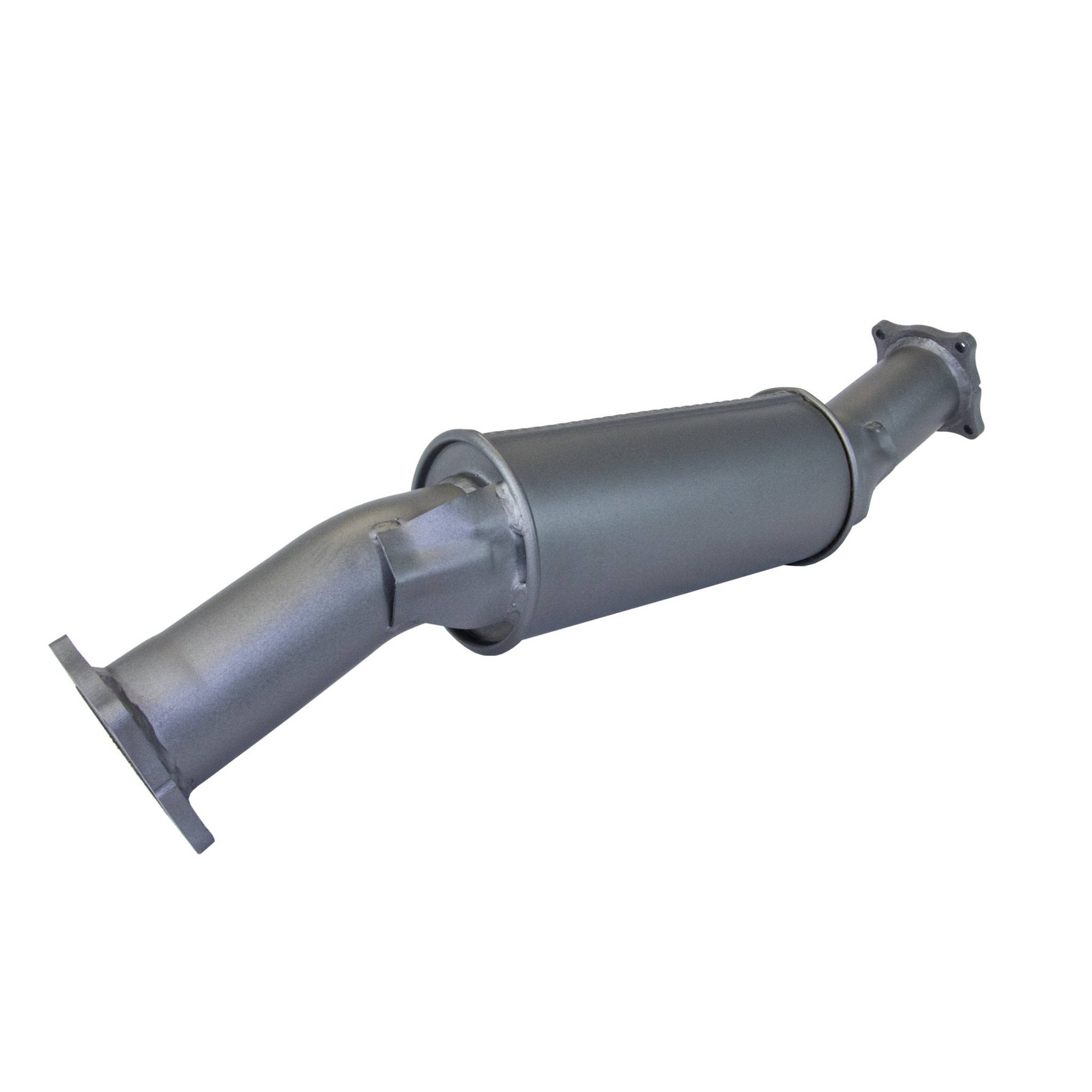 70 Series Land Cruiser Extreme Duty Offset/Offset 5 Round Resonator Muffler