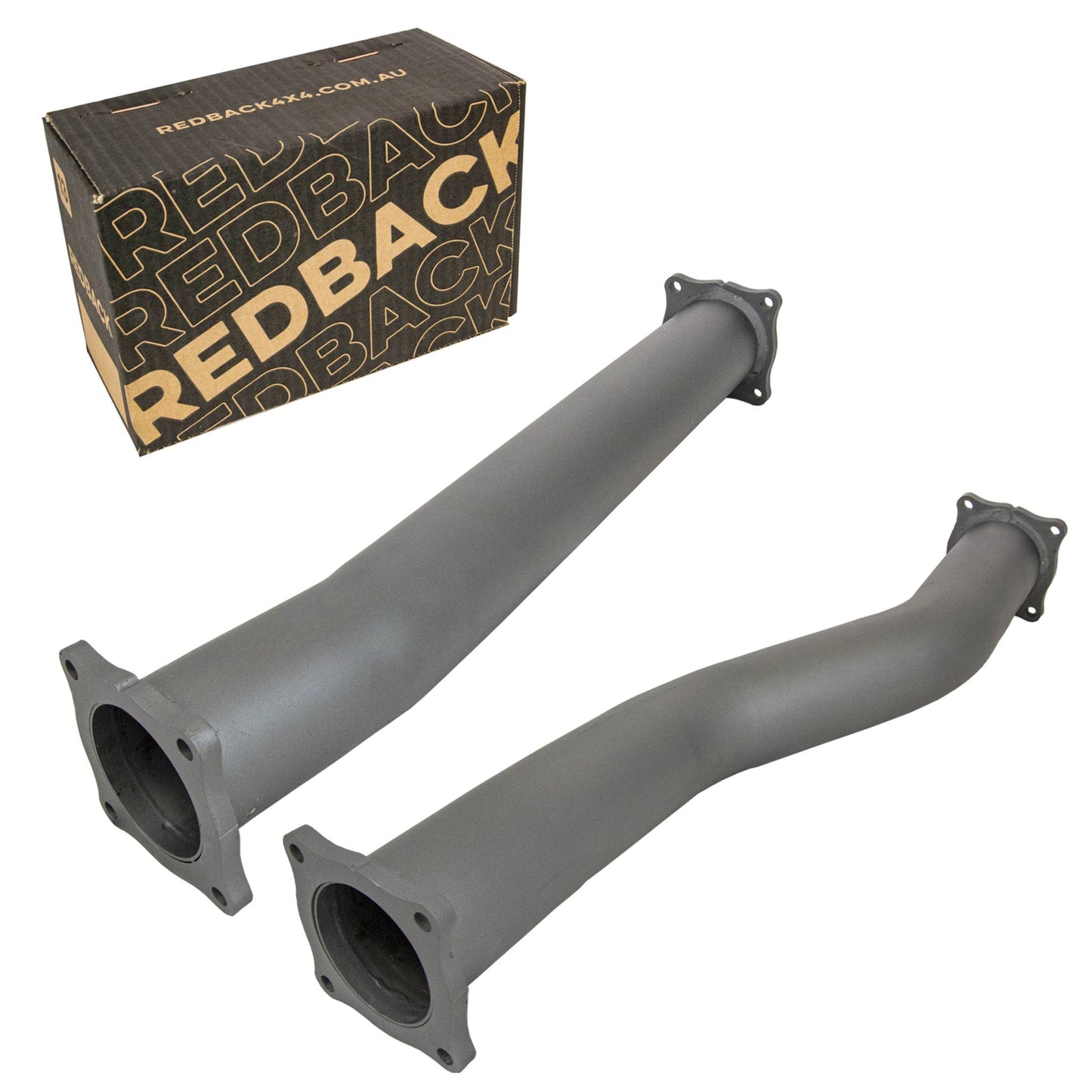 Toyota Land Cruiser Redback Extreme Duty Exhaust for Toyota Landcruiser 76 Series Wagon with Auxiliary Fuel Tank (01/2007 - 10/2016)