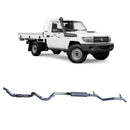 Extreme Duty 3" Turbo Back Exhaust for the Toyota LandCruiser 79 Series Single Cab (03/2007 - 10/2016) (view 2)