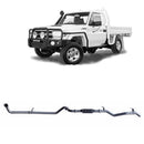 Extreme Duty 3" Factory Dump Pipe Back Exhaust for the Toyota LandCruiser 79 Series 4.2L TD (01/2001 - 01/2007) (view 2)