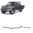 Extreme Duty 3" DPF Back Exhaust for the Toyota LandCruiser 79 Series w/ Auxiliary Fuel Tank (11/2016 - On) (view 2)
