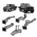 Extreme Duty 4" Turbo Back Exhaust for the Toyota LandCruiser 79 Series Dual Cab (2012 - 2024) (view 2)